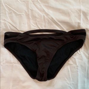 Urban Outfitters black bikini bottom
